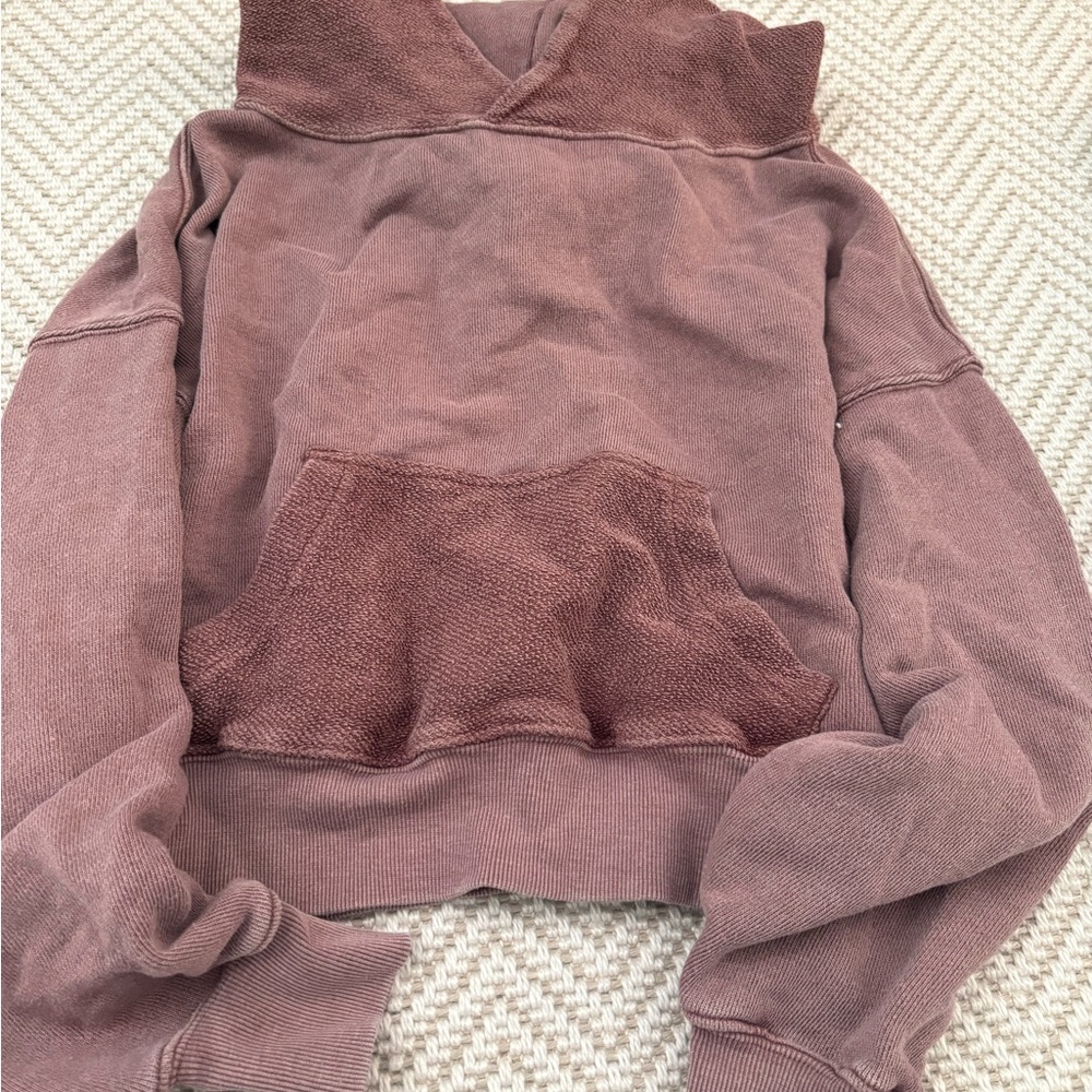 Women's Mauve Hoodie Sweater